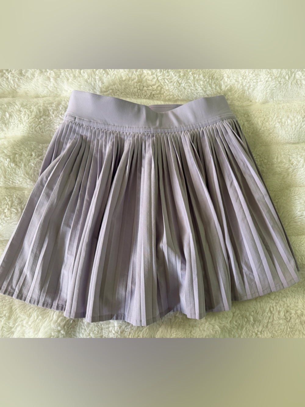 lululemon athletica Pleated Lavender Skater Skirt